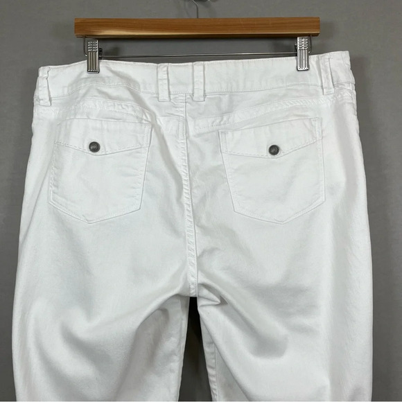 Chico's Platinum White Denim Jeans - Picture 7 of 16